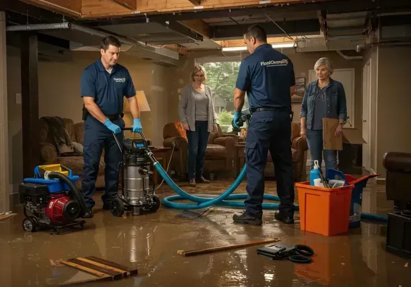 Basement Water Extraction and Removal Techniques process in Burgettstown, PA